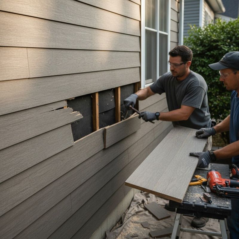 Wood Siding Repair Service