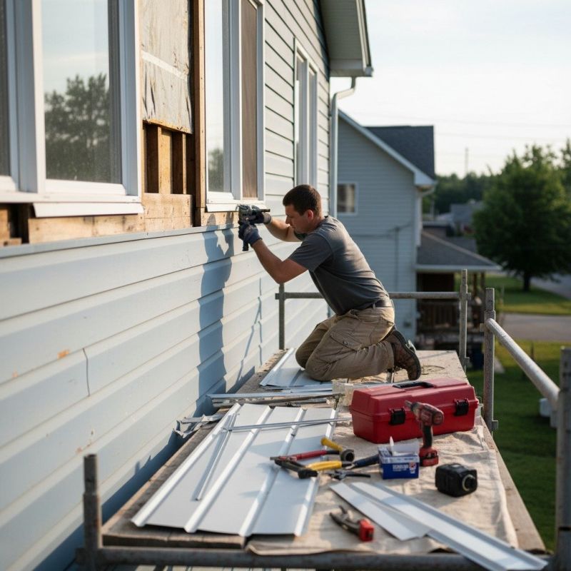 Aluminum Siding Repair