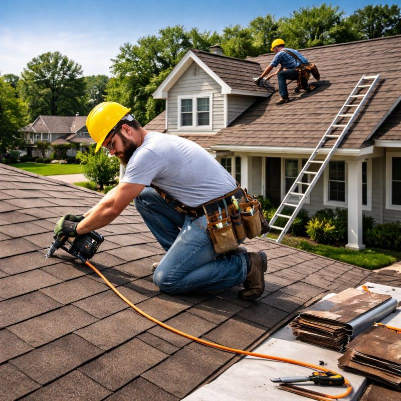 Asphalt Shingles Installation in Worcester, MA