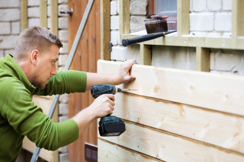 Barn Siding Installation