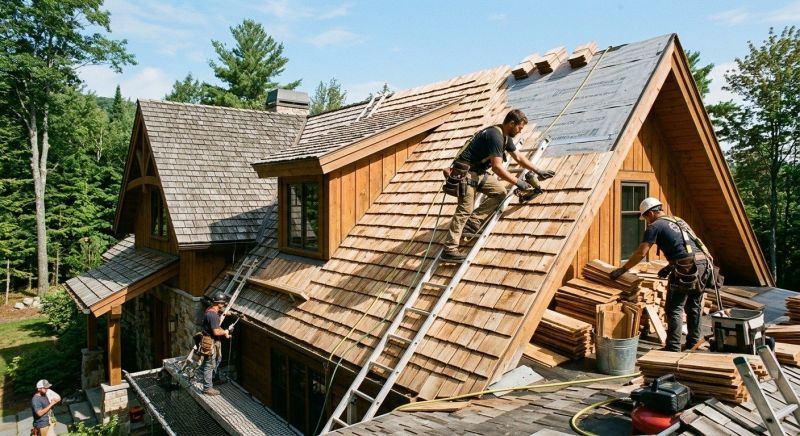 Cedar Roof Replacement in Alexandria, VA