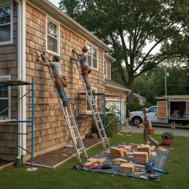 Clapboard Siding Repair