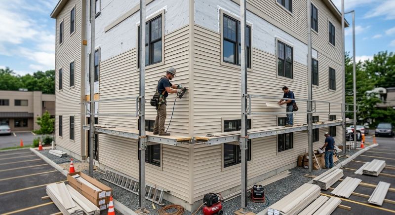 Commercial Siding Installation in Stamford, CT